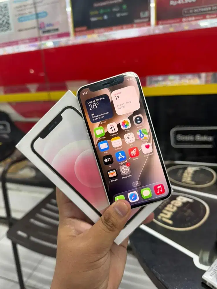 Iphone 12 mini 128GB beacukai fulset muluss