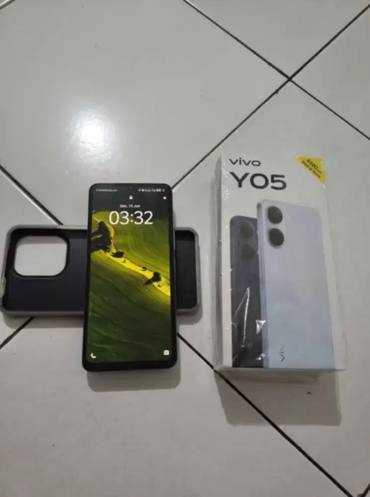 Vivo Y05 Ram 4/128rb fullset garansi