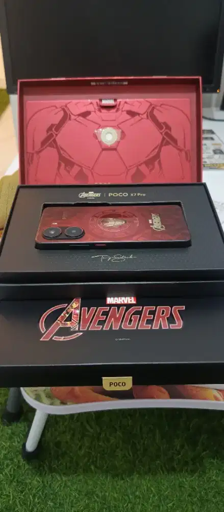 DIJUAL POCO X7 PRO SERI IRON MAN EDITION RAM 12/528 GB MULUS PEMAKAIAN