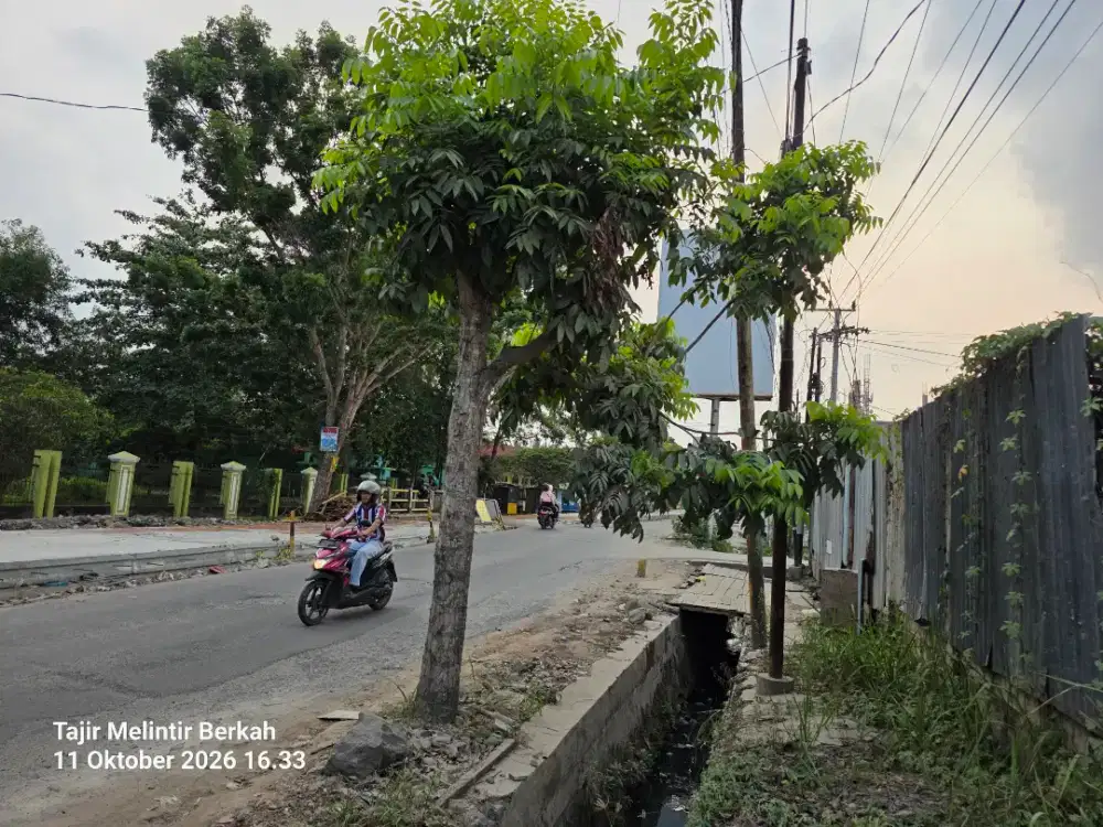 Tanah Pinggir Jalan Utama Bandar Lampung