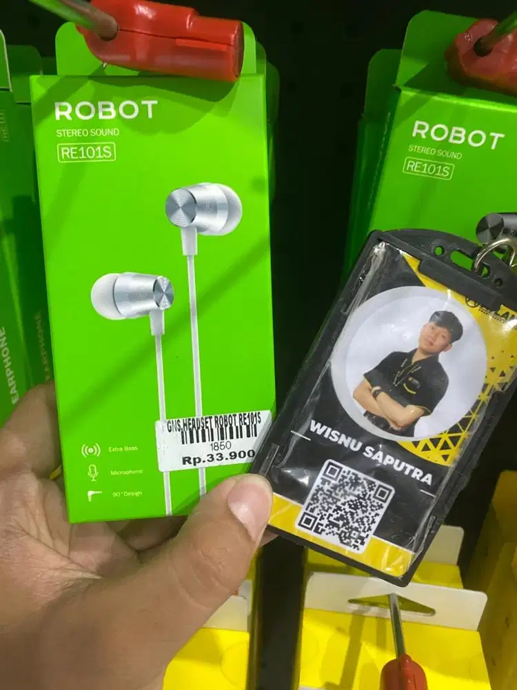 HEADSET ROBOT RE101S|ATLANTIS DAHSYAT