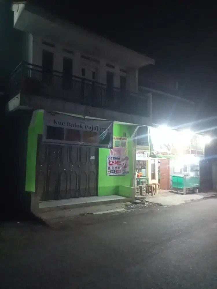 Di JUAL ruko/rumah dan toko pinggir jalan.