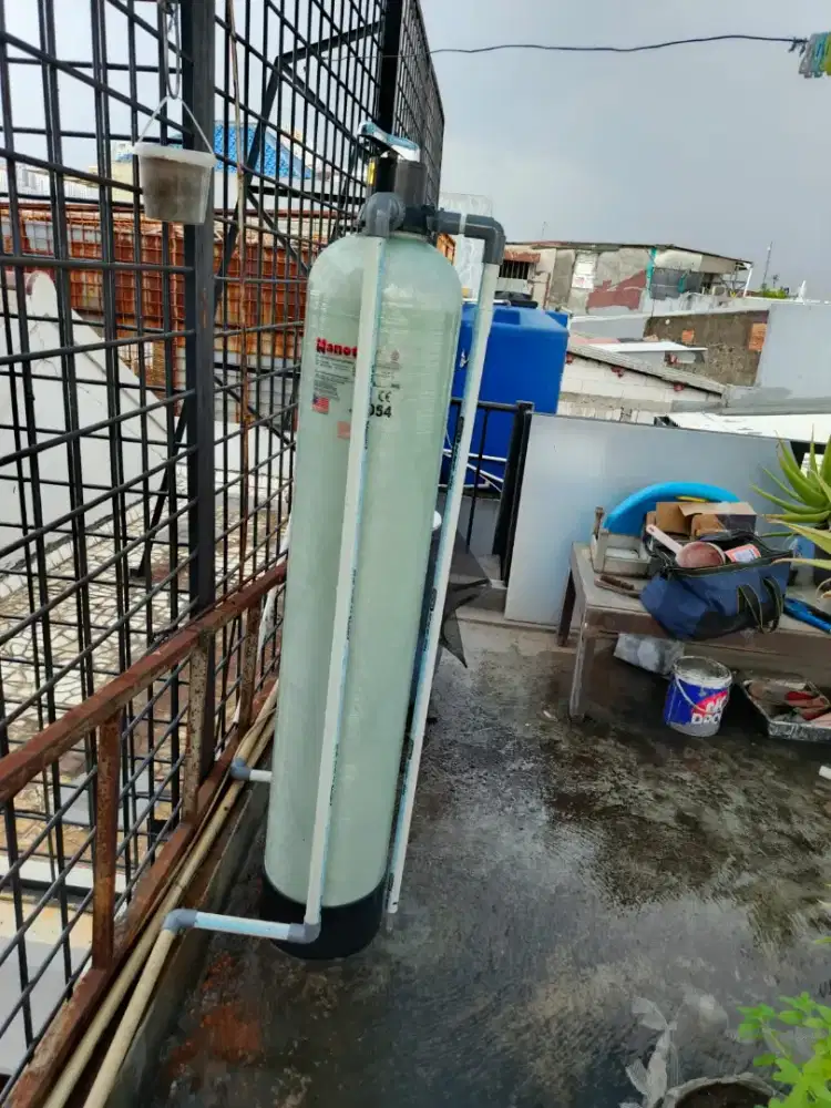 Filter air frp 1054 sepaket/saringan air sepaket penjernih air