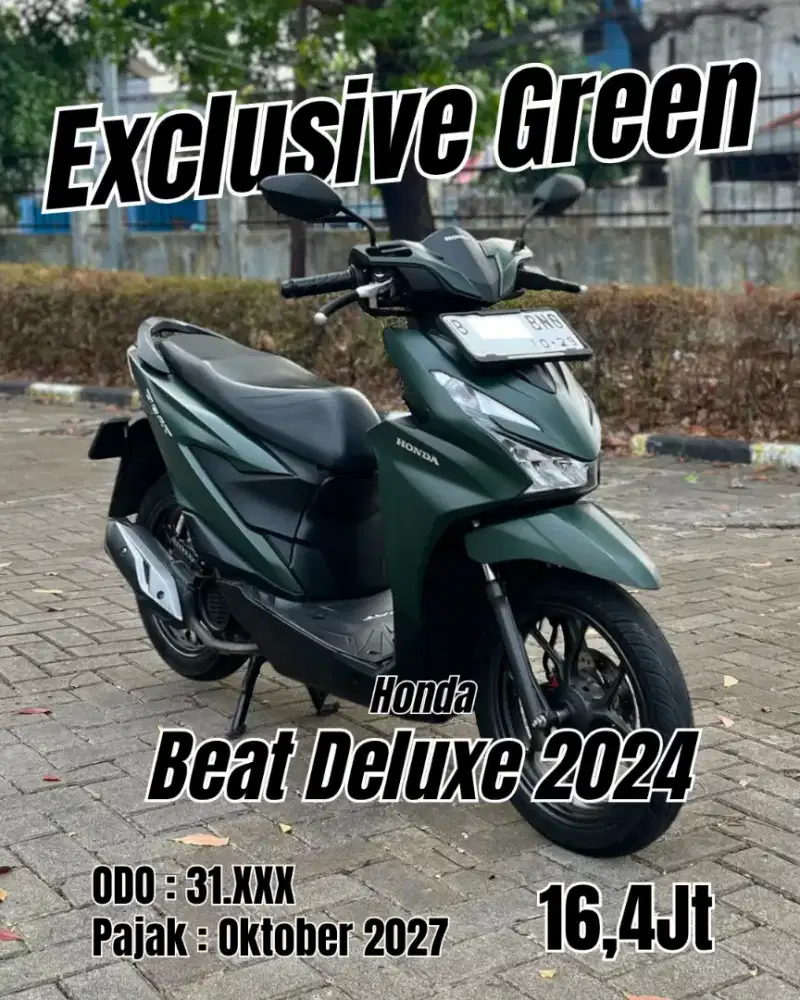 Honda Beat Deluxe CBS ISS 110cc Keyless 2024