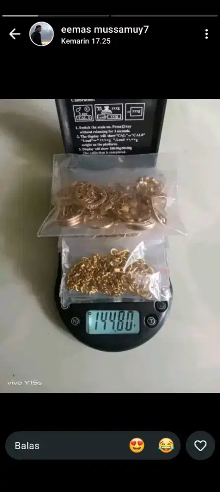 Beli emas apapun