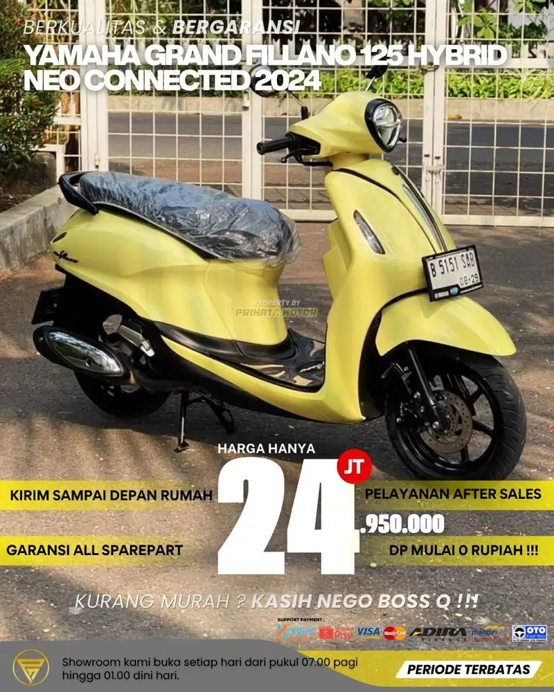 YAMAHA GRAND FILLANO NEO 125 CONNECTED 2024