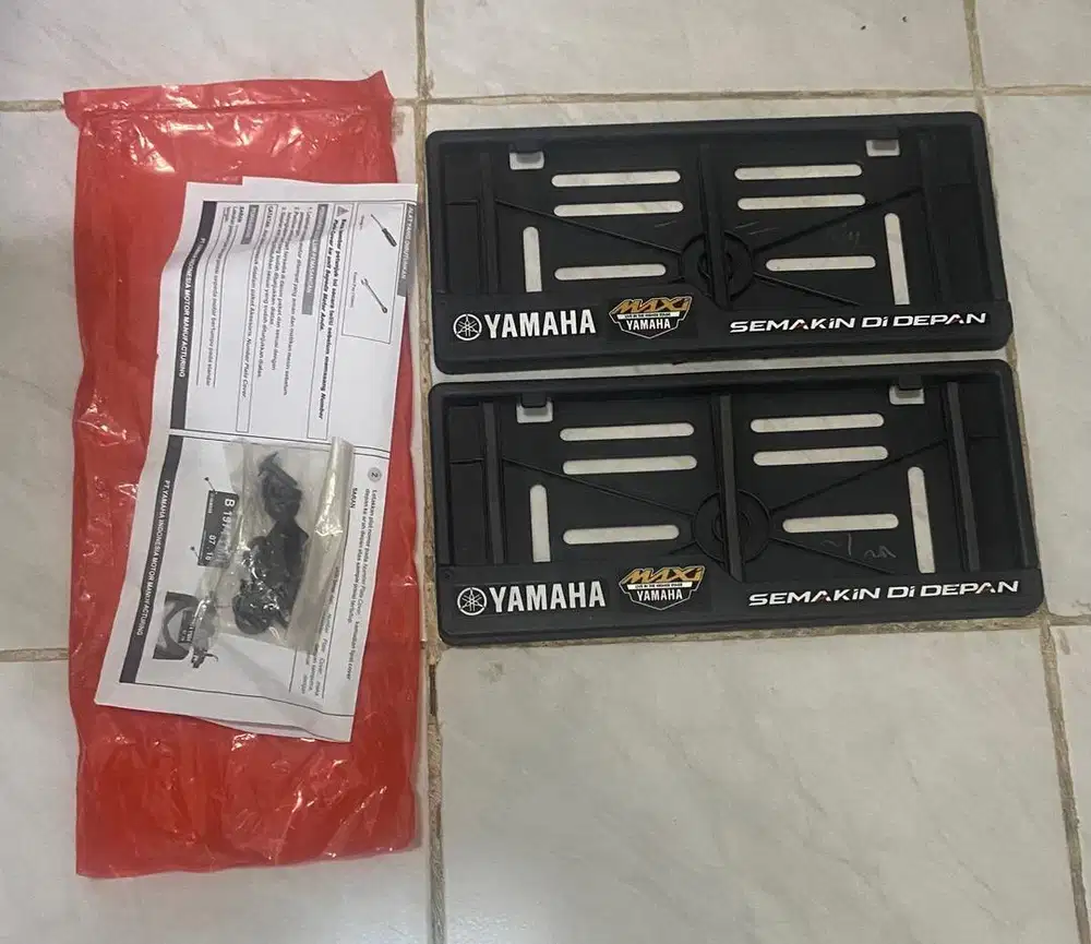 Cover Plat Nomor Ori Dealer Maxi