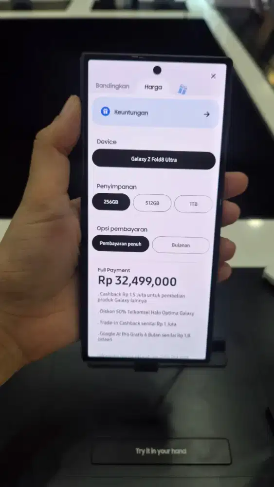 BELI FOLD 8 ULTRA FREE TAB A11