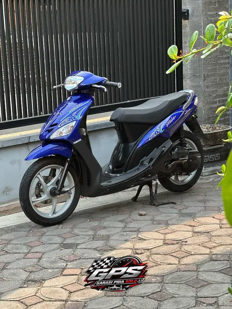 Mio Sporty 2005 Asli Nonstep Biru Bunga