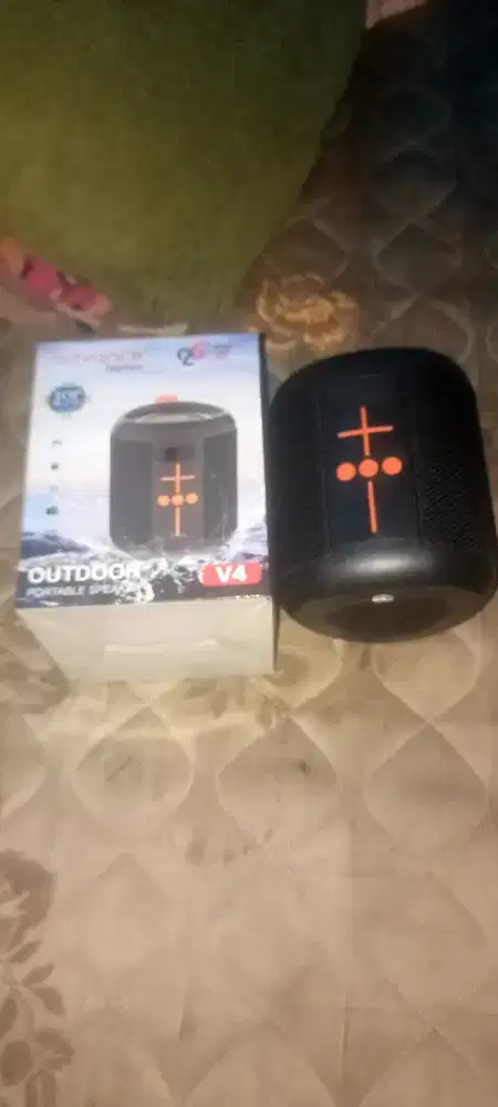 Speaker bluetooth merak advance V4 fulset masih ada dusnya