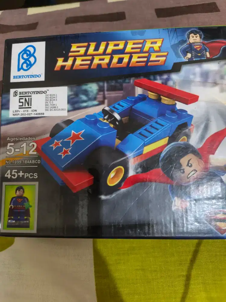 Mainan Anak Lego Superman Merk BERTOYINDO Super Murahh!!