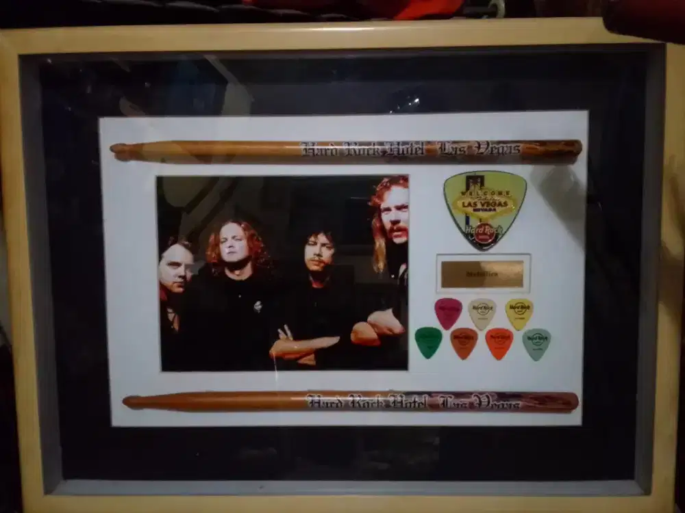 Pajangan hard rock Nevada Metallica