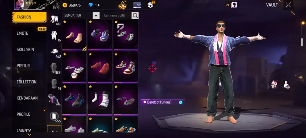 Akun free fire 01