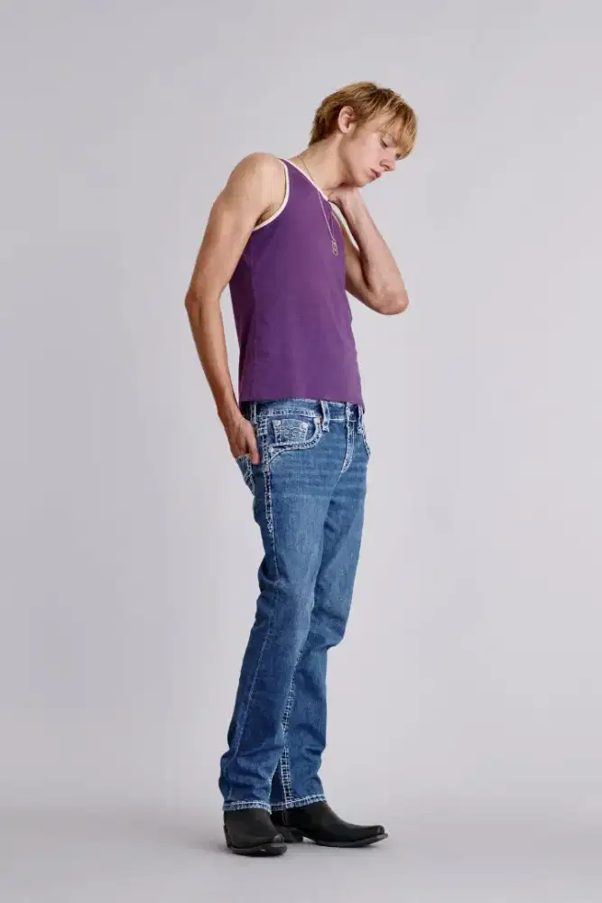 Rock Revival Titan Relaxed Straight in medium/white Original
