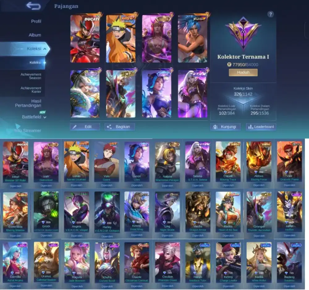 AKUN MOBILE LEGENDS