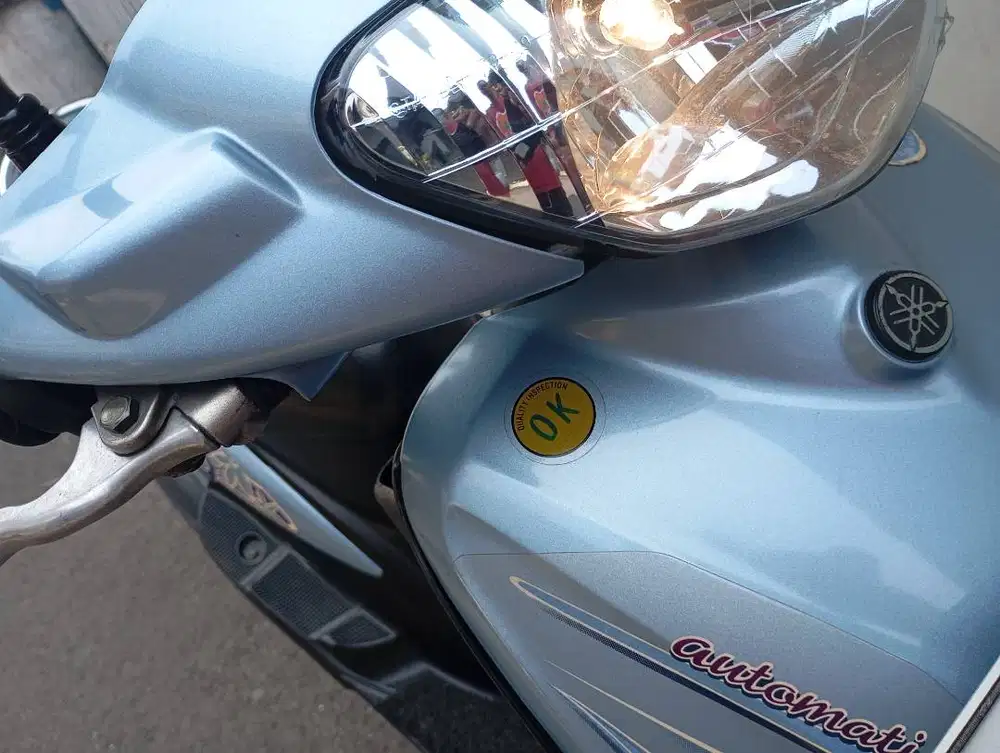 Motor Yamaha Mio 2005 Non Step Warna Biru Muda Telor Asin Original