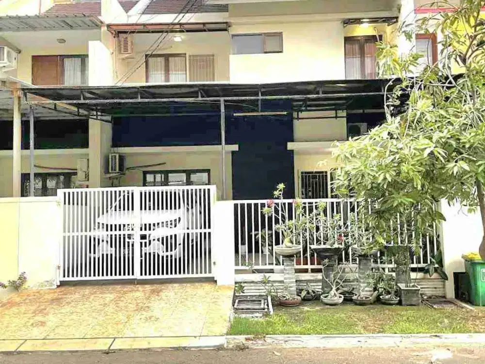 termurah rumah 2 lantai full bangunan di cluster harapan indah bekasi