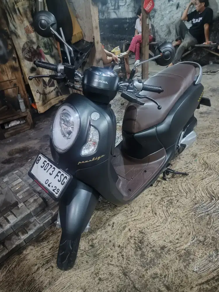 Scoopy new 2024 pajak panjang keyles