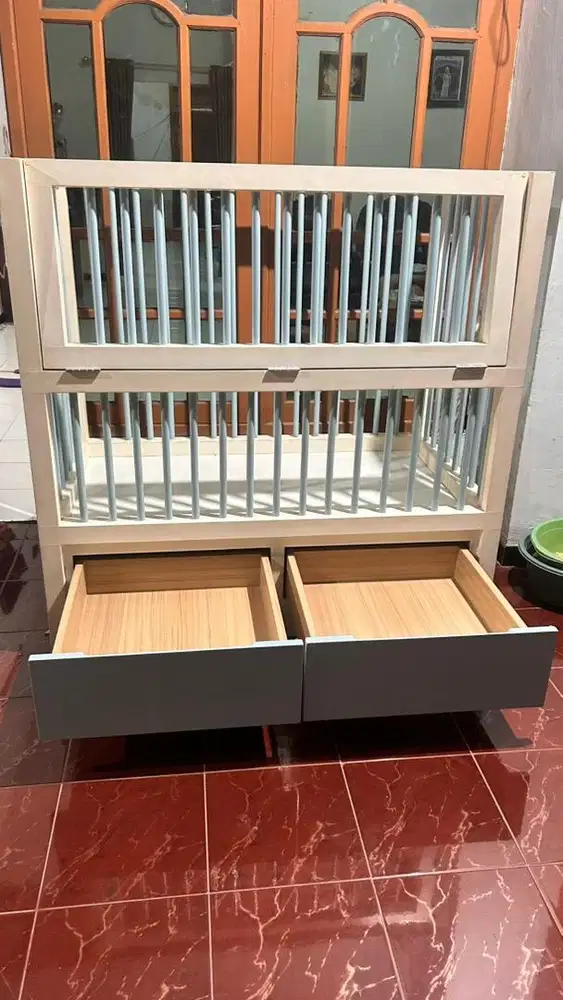Box baby kayu custom