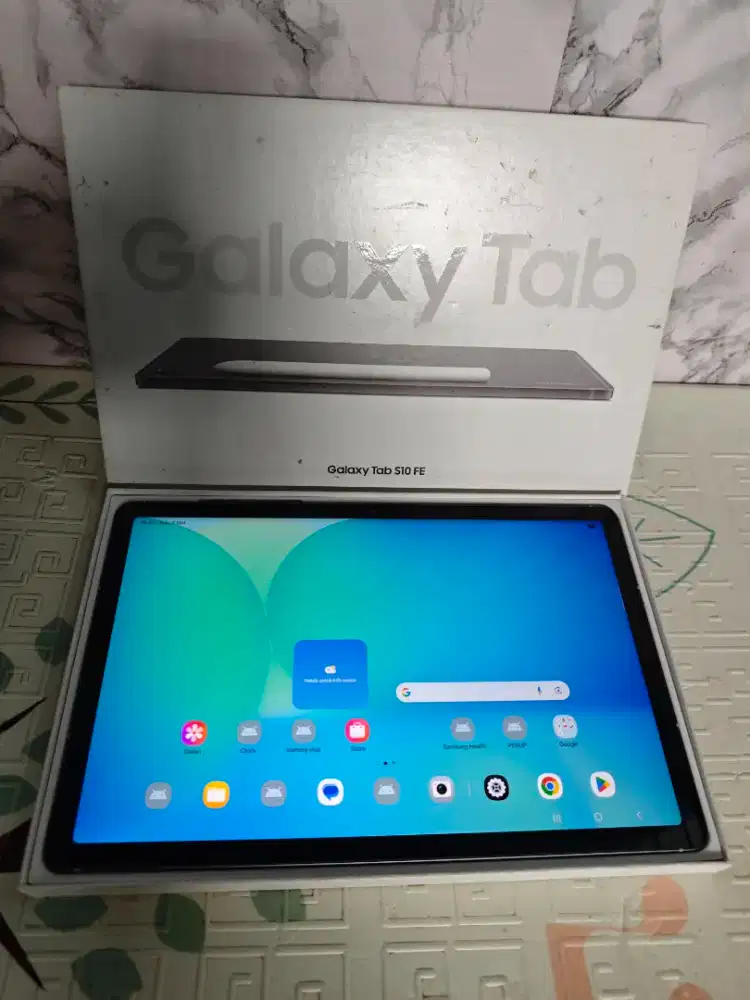 Samsung Tab S10 FE 6/128 Wifi Only Mulus Fullset