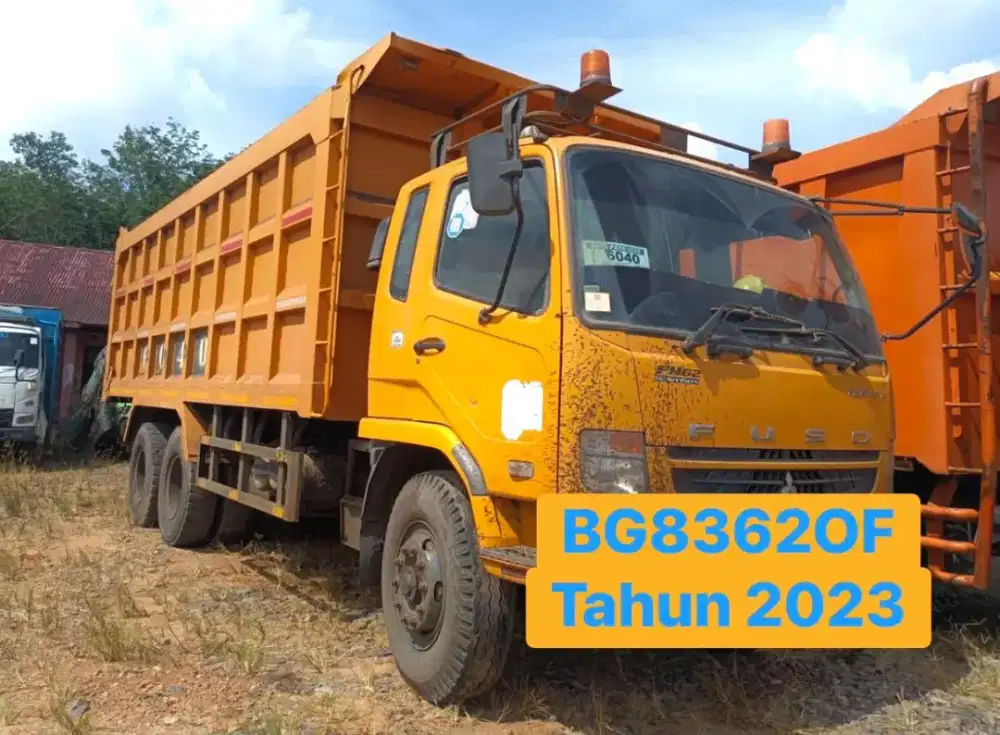 Mitsubishi Fuso Tronton 6x4 FN62F HD R Dumptruck dump truk 2023 truck