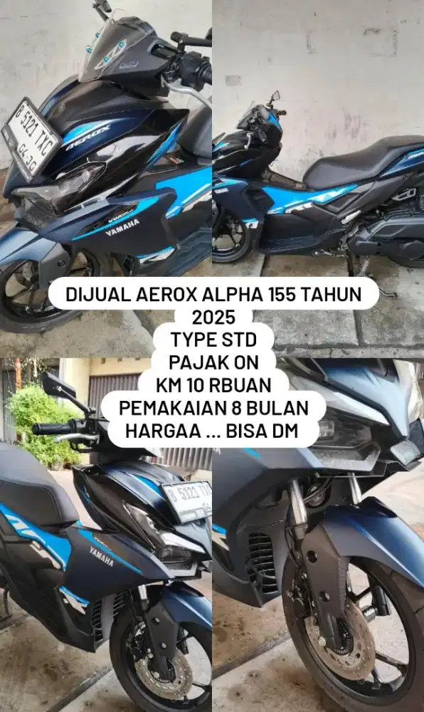 AEROX ALPHA 155 TAHUN 2025 TYPE STD
