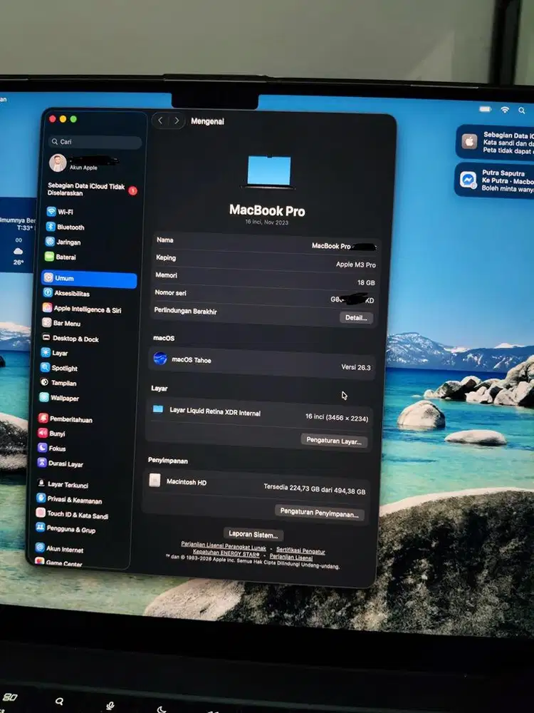 MACBOOK PRO M3 PRO