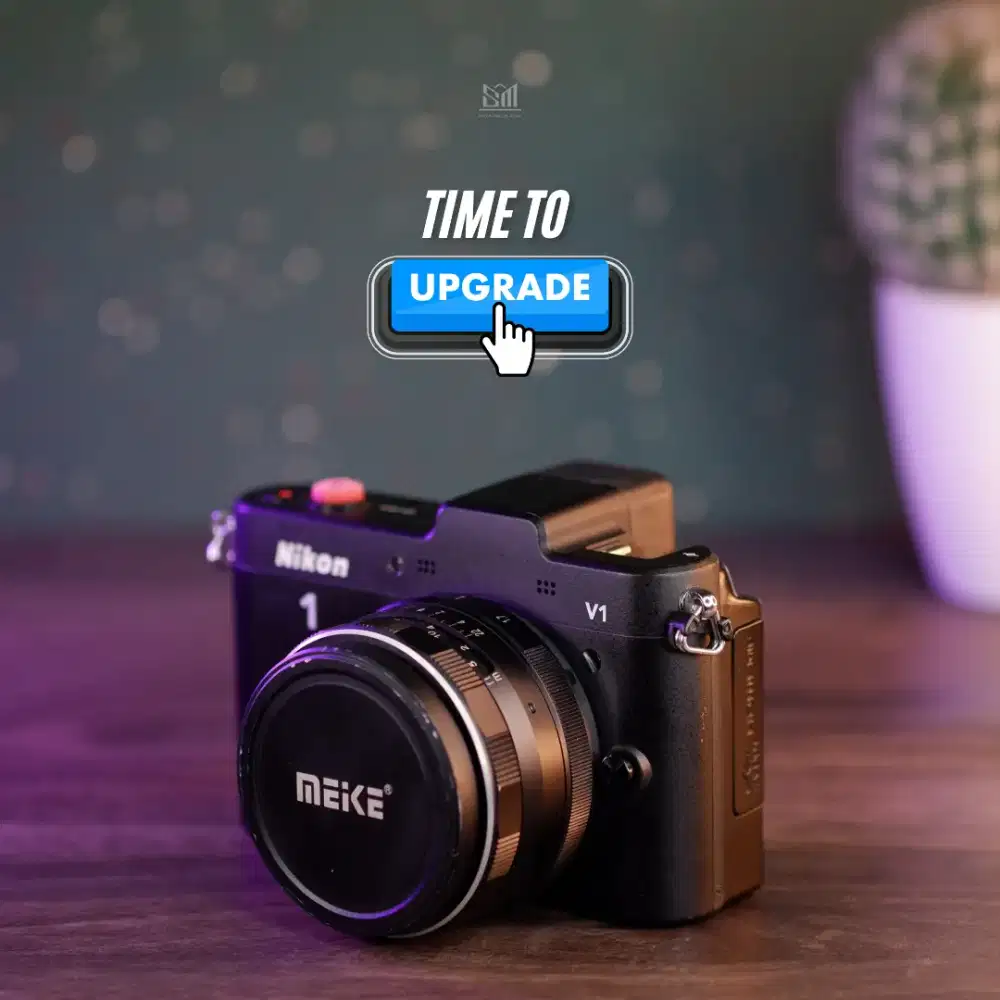 Nikon V1 Fix 35mm F1.8/Mirrorless Retro Ringkas