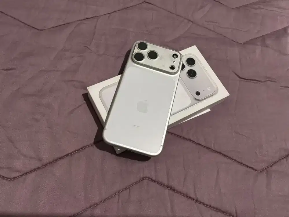 iPhone 17 pro max bh 100% CC baru 46 kali