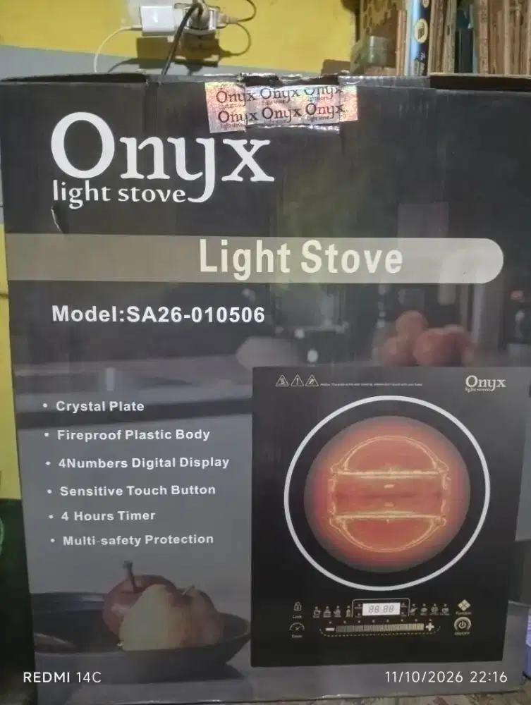 Kompor Listrik Onyx SA26-010506