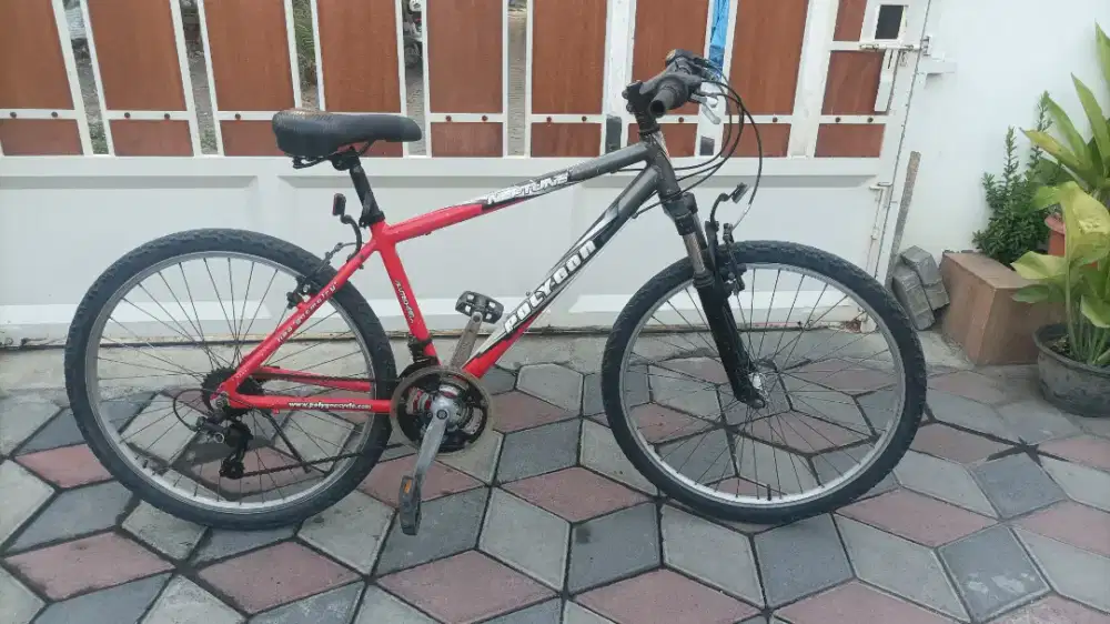 Polygon Neptune frame alumunium siap gowes