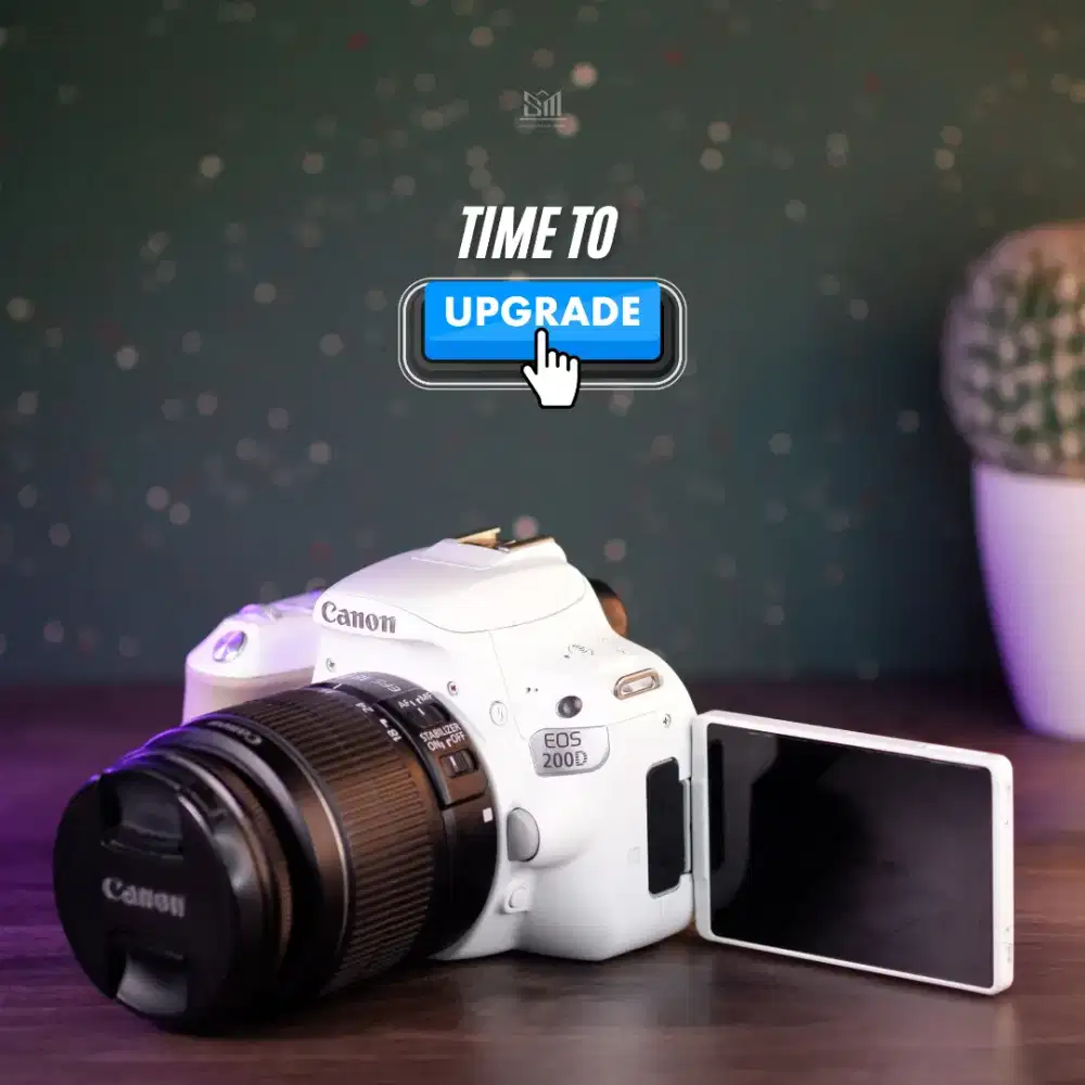 Canon 200D ii Hits Di 2026/DSLR Fitur Lengkap/Canon 200D