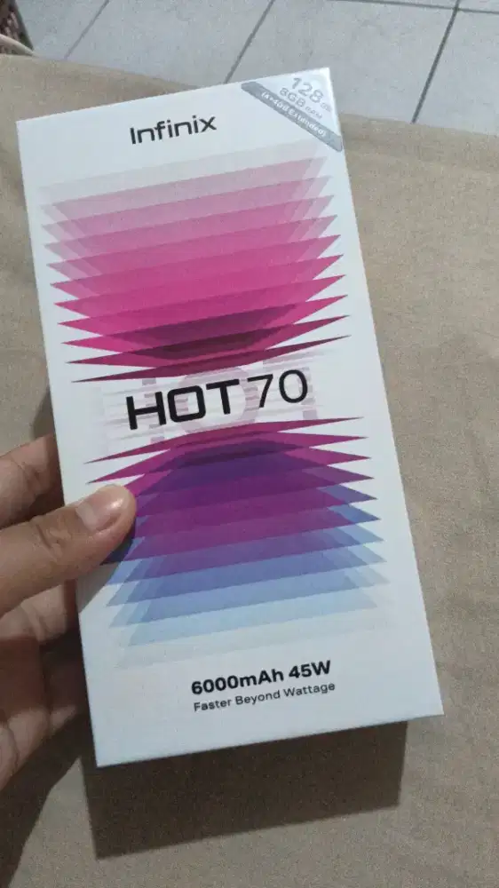Infinix hot 70 Ram 4/128