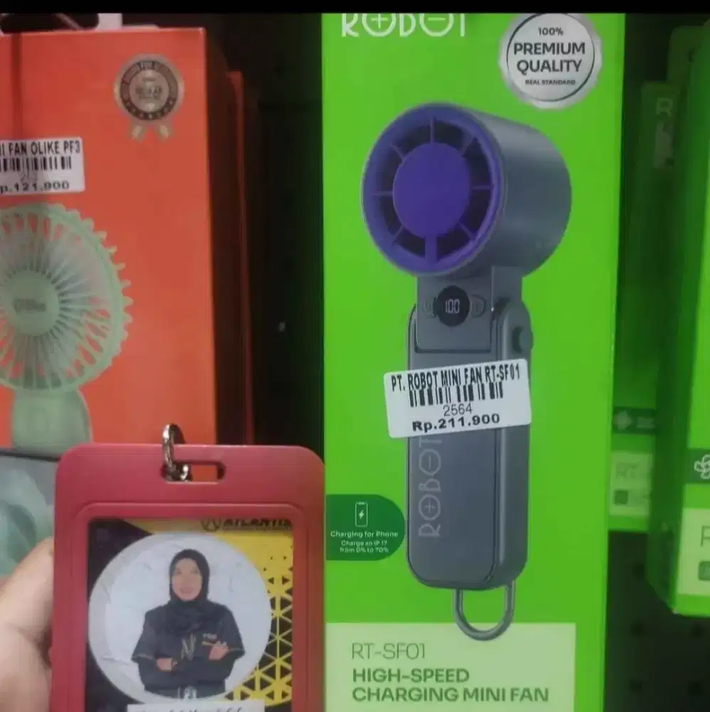 ROBOT MINI FAN RT-SF01