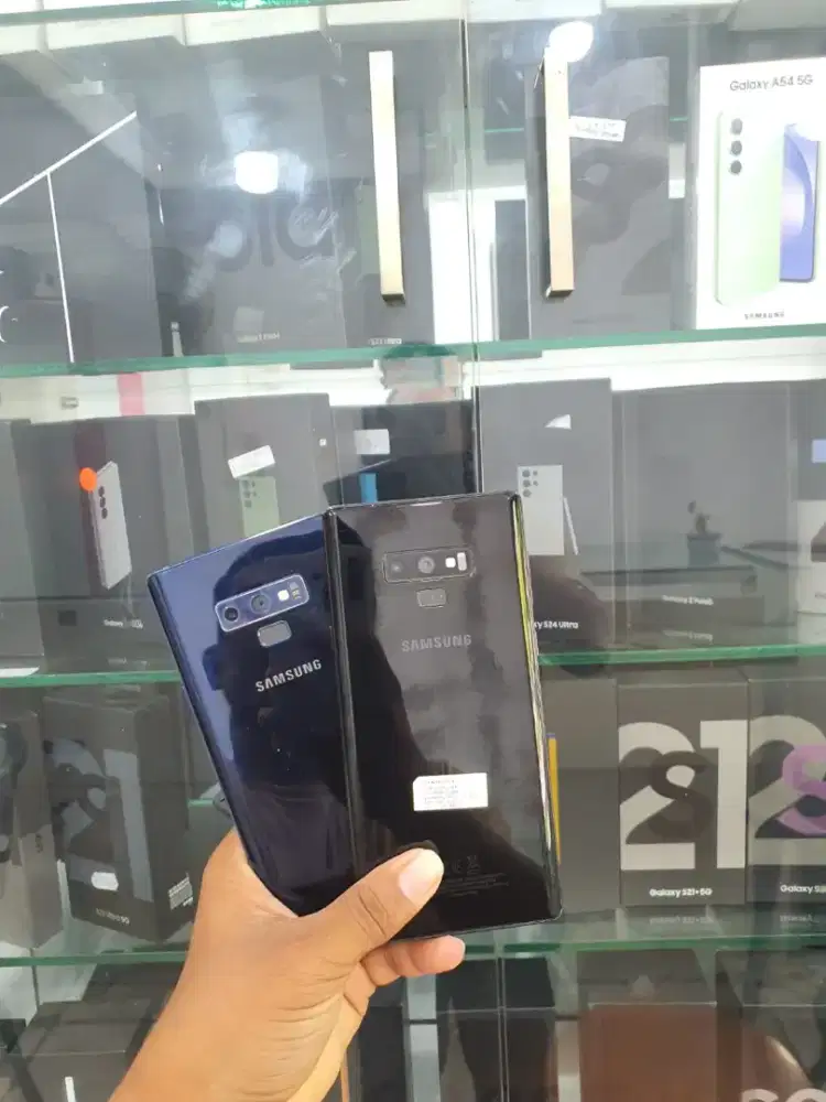 Samsung note 9 6/128 mlus lengkap