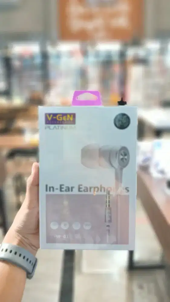 Earphone V-GeN EPW-03 Premium Wired Handsfree Clear Sound Extra Bass