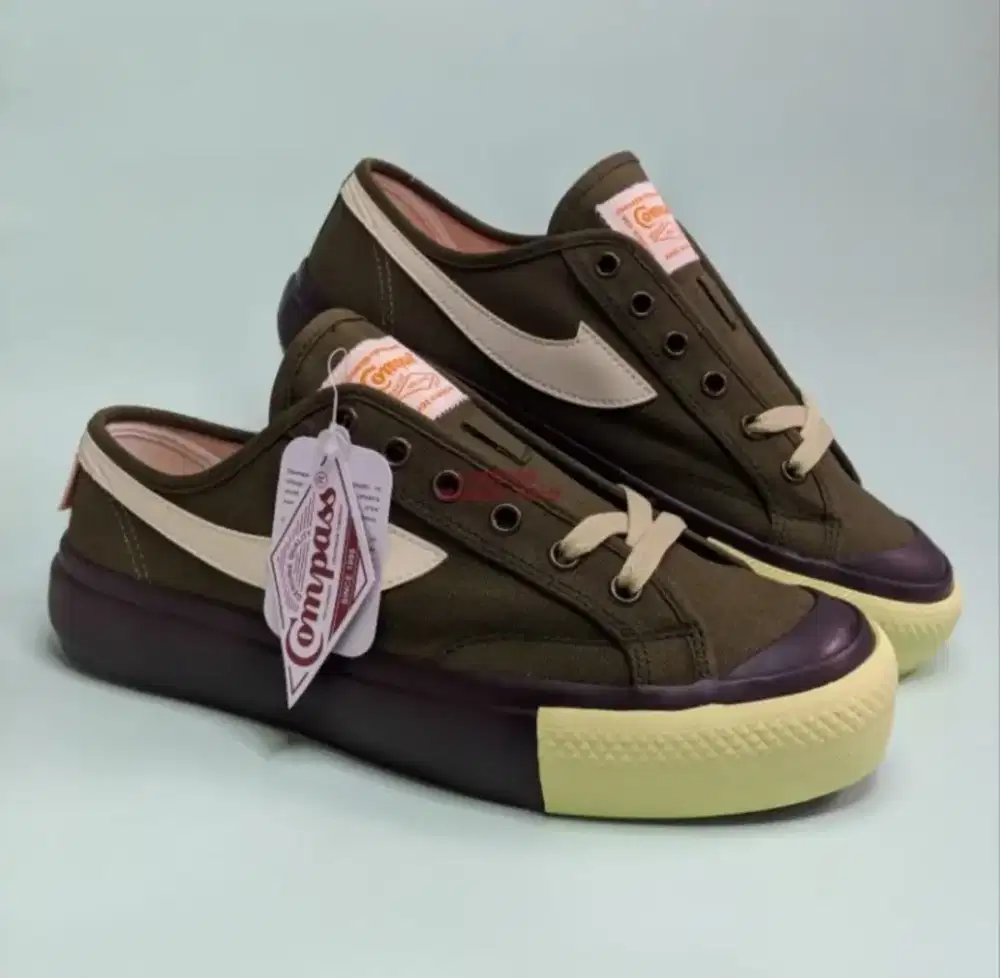 COMPASS GAZELLE LOW  Deep green LUMUT size 36