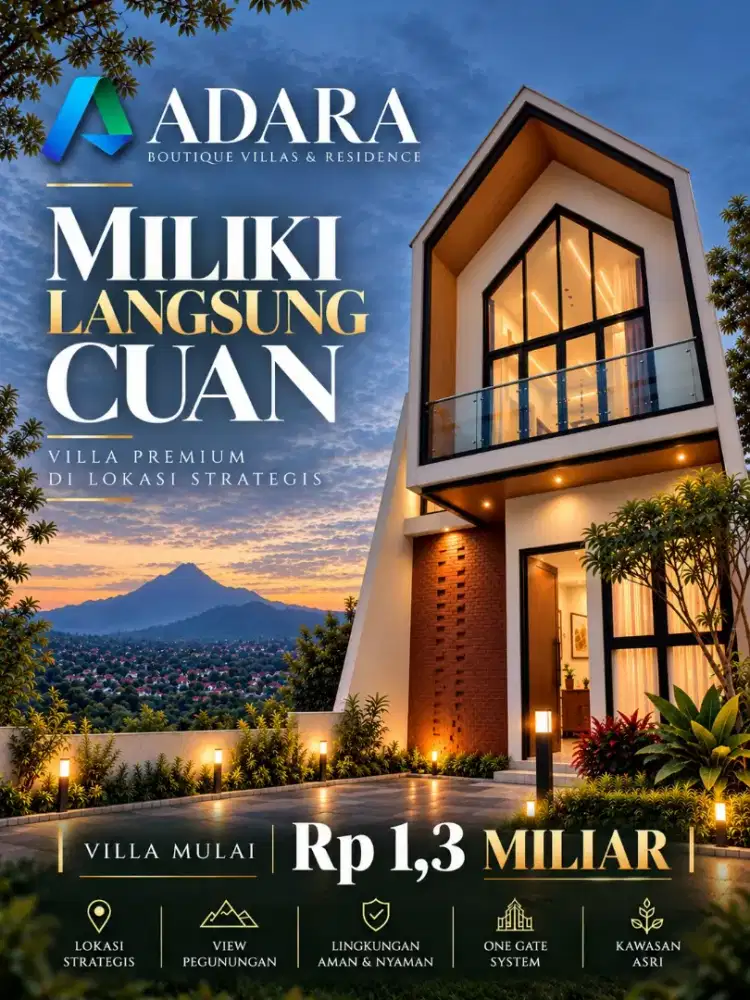 Villa Ready dekat Suhat Malang