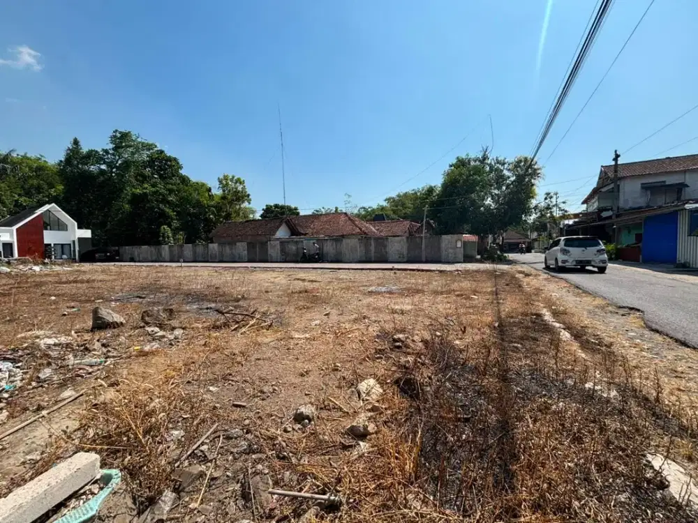 Tanah Strategis Pinggir Jl.Raya Belakang SPBU Mlati, Sleman