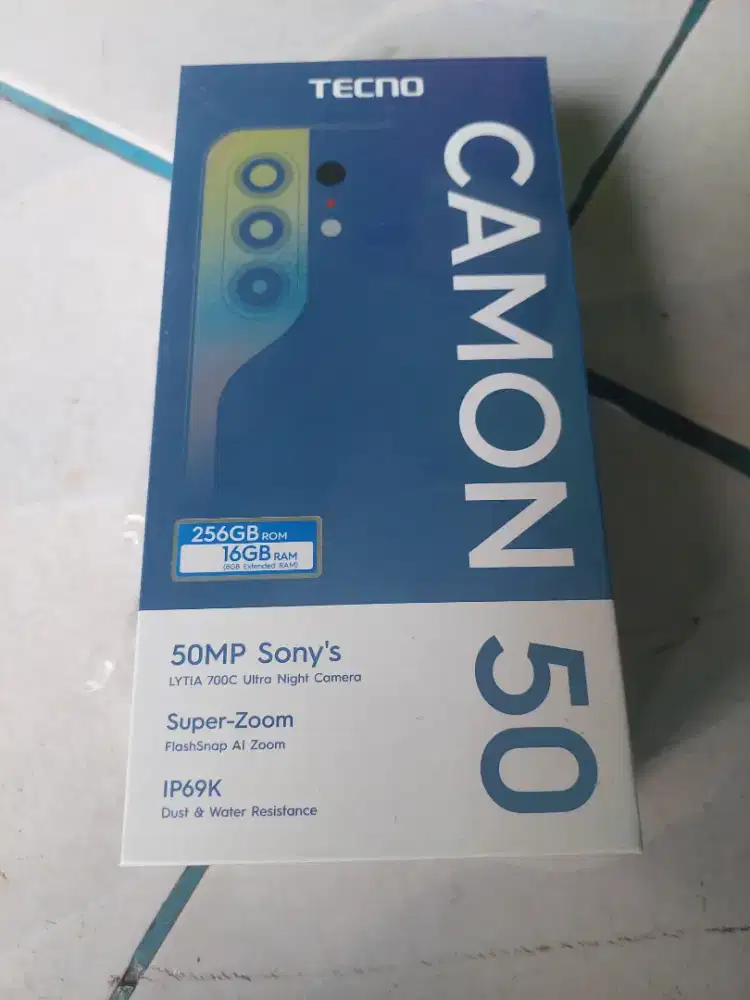 Tecno camon 50 ram 8+8/256