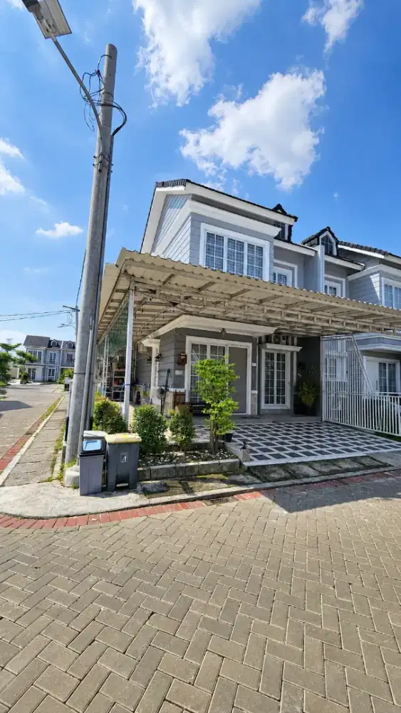 Dijual rumah hoek 2Lantai semifurnished di tambun utara jalen dkt toll