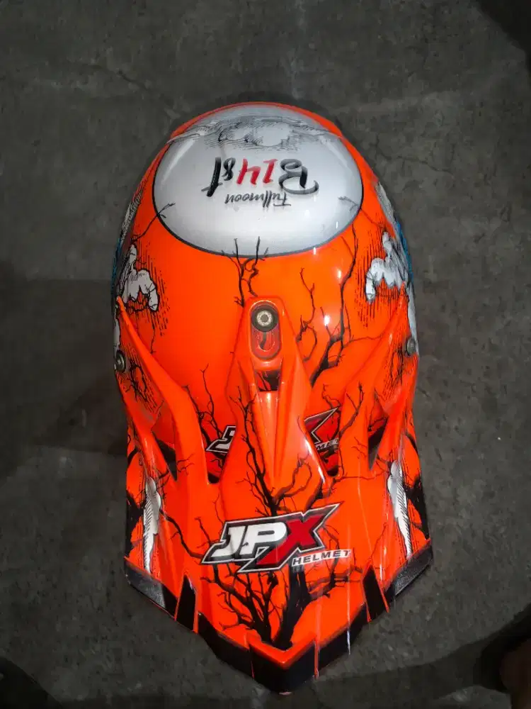 Fox1 X14 Fullmoon (warna Red Gloss).