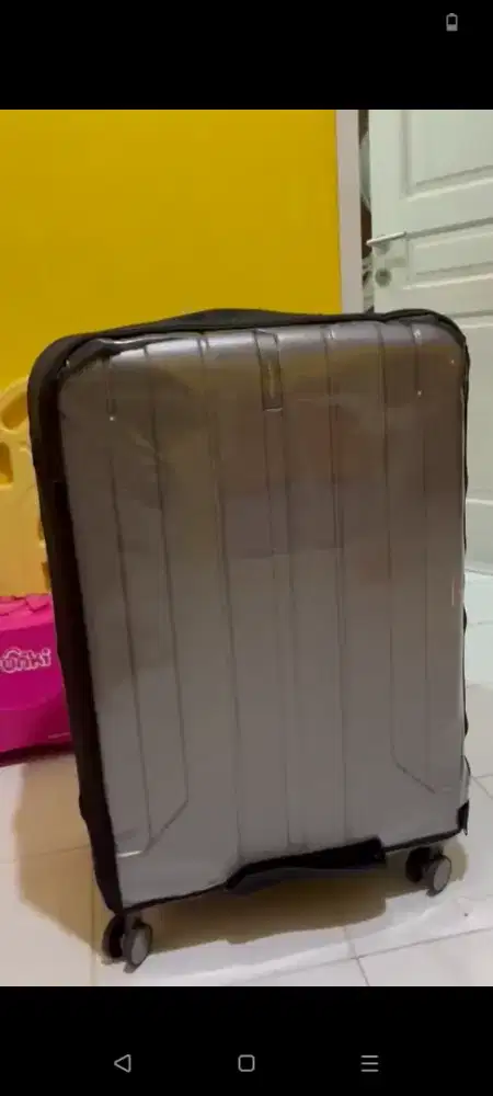 Koper samsonite silver size L 30inch