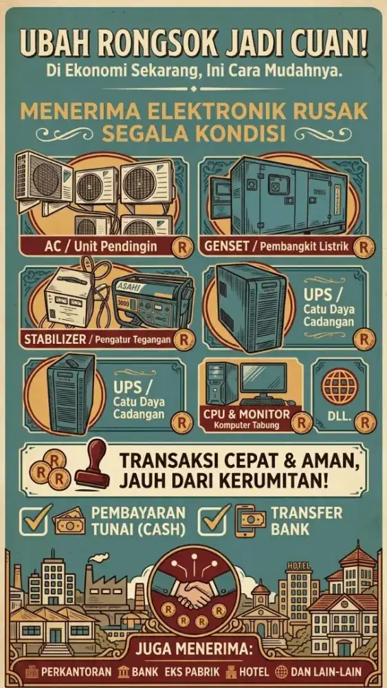 Penampung Ac Genset Rusak