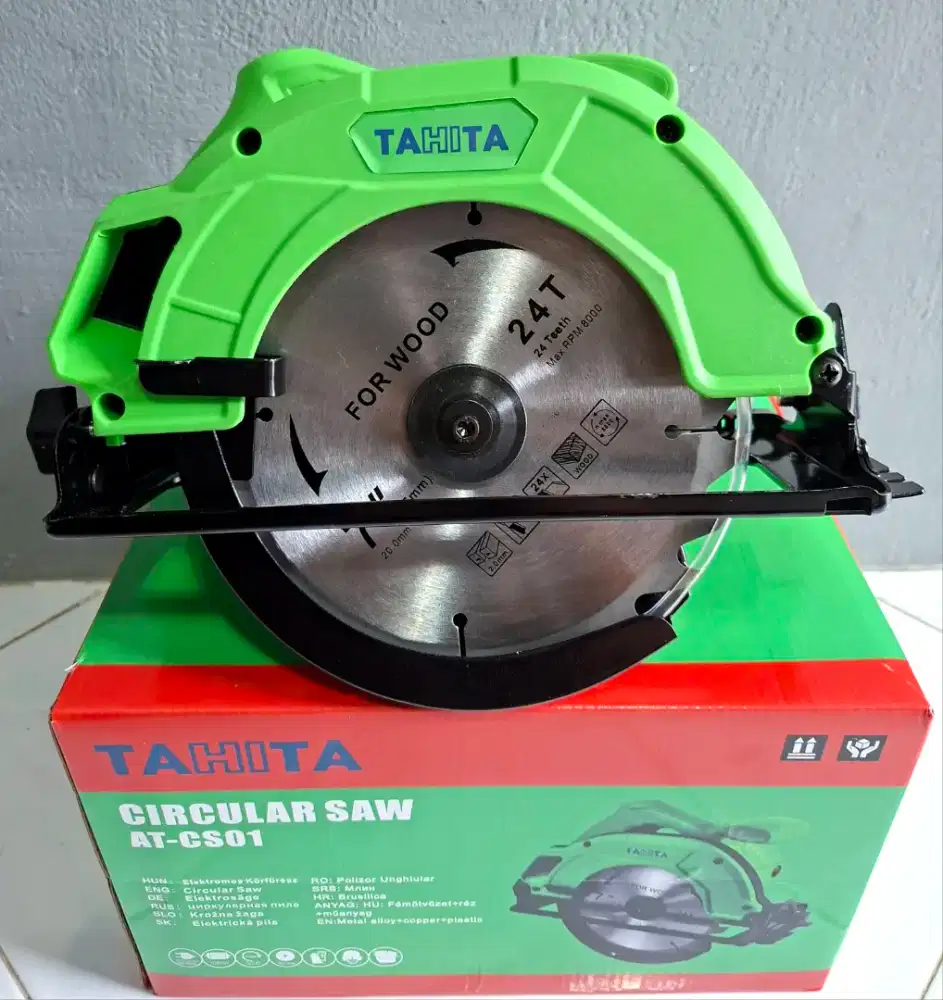 Baru mesin grover potong kayu circle / circular saw