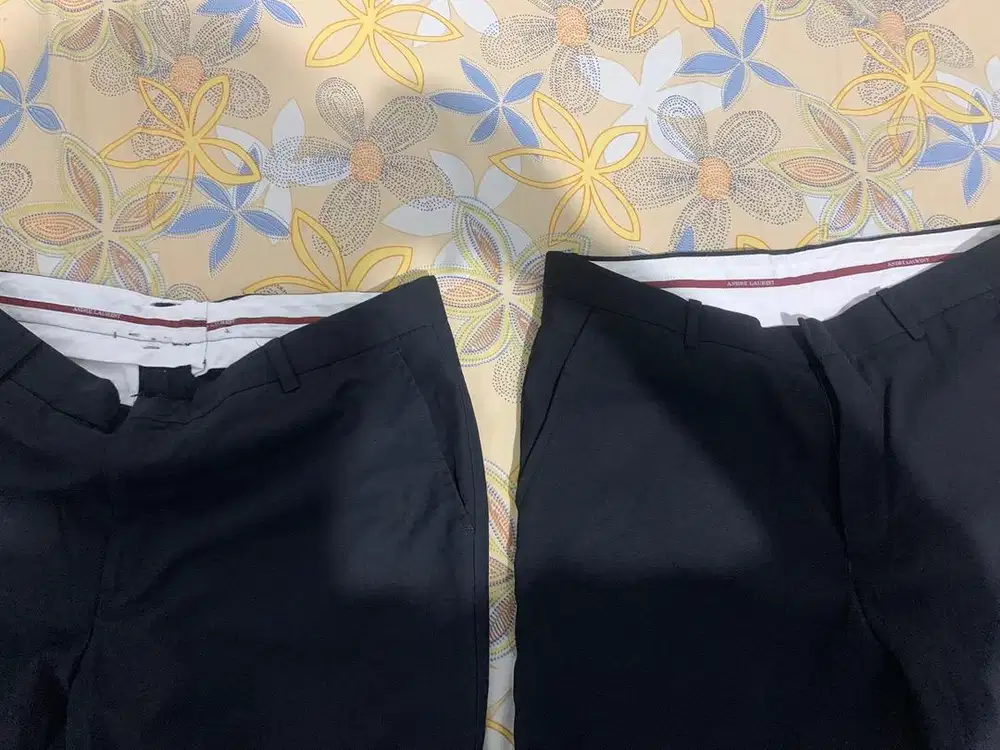 Celana adam laurent mulus size 32,33 permak dari 34, harga beli 1 juta