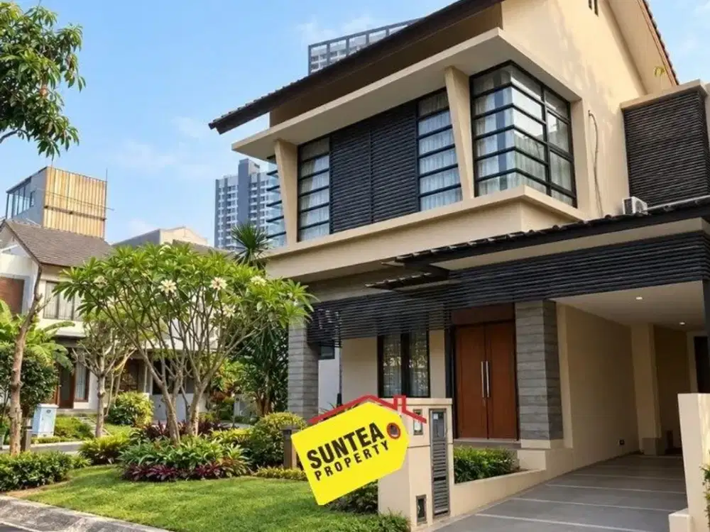 Lokasi Favorit! Dijual Rumah 2 Lantai Homey LT 254 m2 Emerald Bintaro Sektor 9 Tangerang Selatan Masih Negoo