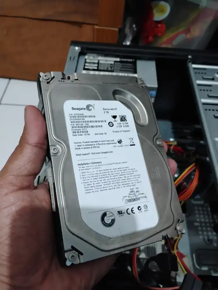 Hdd hardisk pc 2 TB / sentinel 100 persen