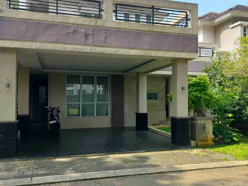 DIJUAL RUMAH 2 LANTAI BAGUS, RAPIH SIAP HUNI DI DE PARK BSD CITY