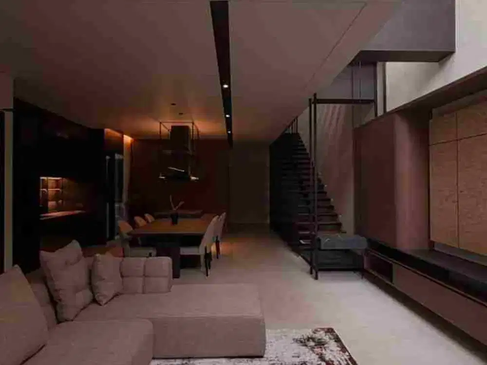 DIJUAL RUMAH MEWAH SEMI FURNISHED SIAP HUNI DI PLUIT SAKTI, JAKARTA UTARA